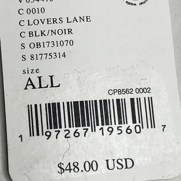 FREE PEOPLE CROSSBODY BAG NWT HAS EXTRA LONG STRAP APPROX 23” drop blk leather - Picture 6 of 7